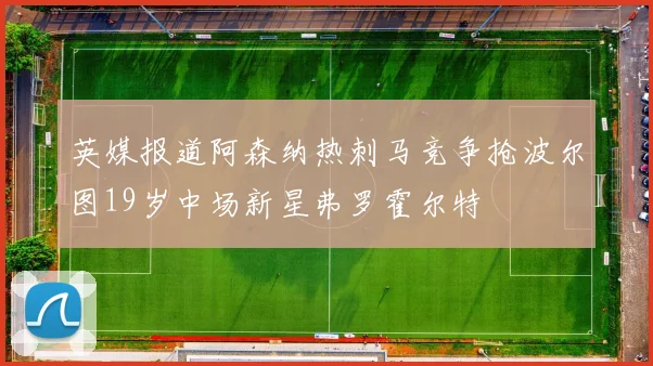 英媒报道阿森纳热刺马竞争抢波尔图19岁中场新星弗罗霍尔特