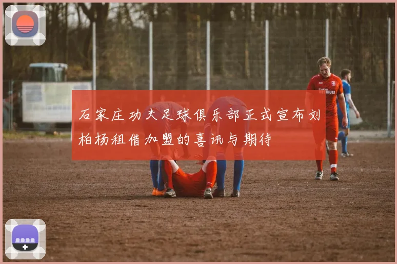 石家庄功夫足球俱乐部正式宣布刘柏杨租借加盟的喜讯与期待